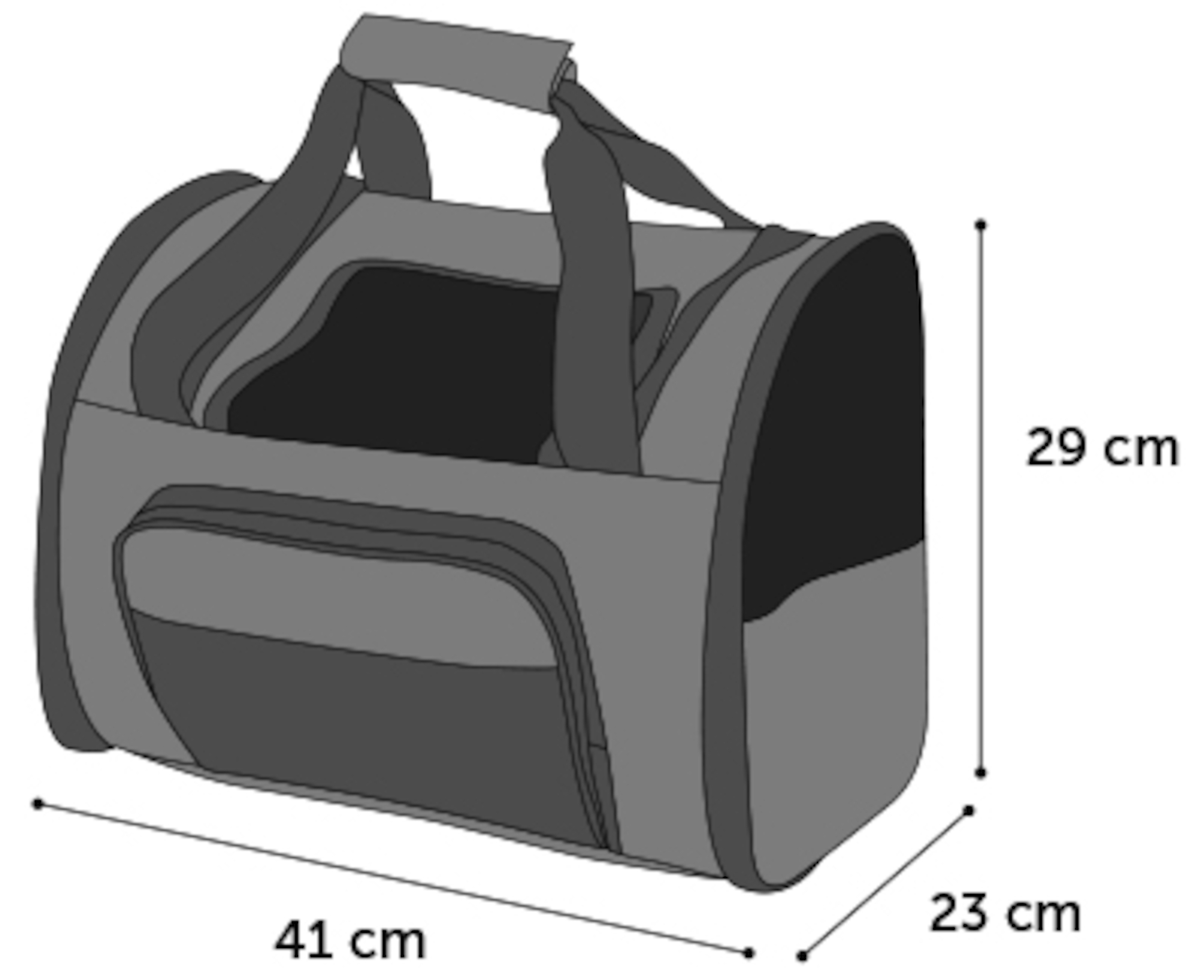 Sac de transport pour chiot / petit chien – Image 5